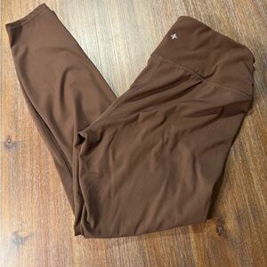 Tuckernuck Chocolate Brown Leggings Size Large